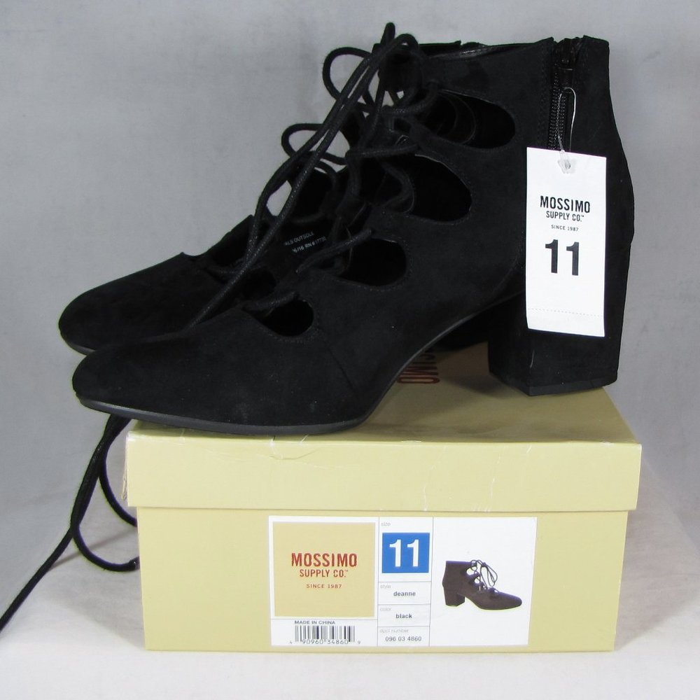Women's Size 11 Mossimo Deanne Lace Up Heels